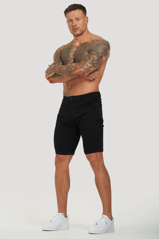 THE LORENZO SHORTS - BLACK