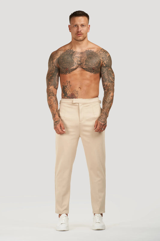 THE ALESSIO TROUSERS - IRISH CREAM