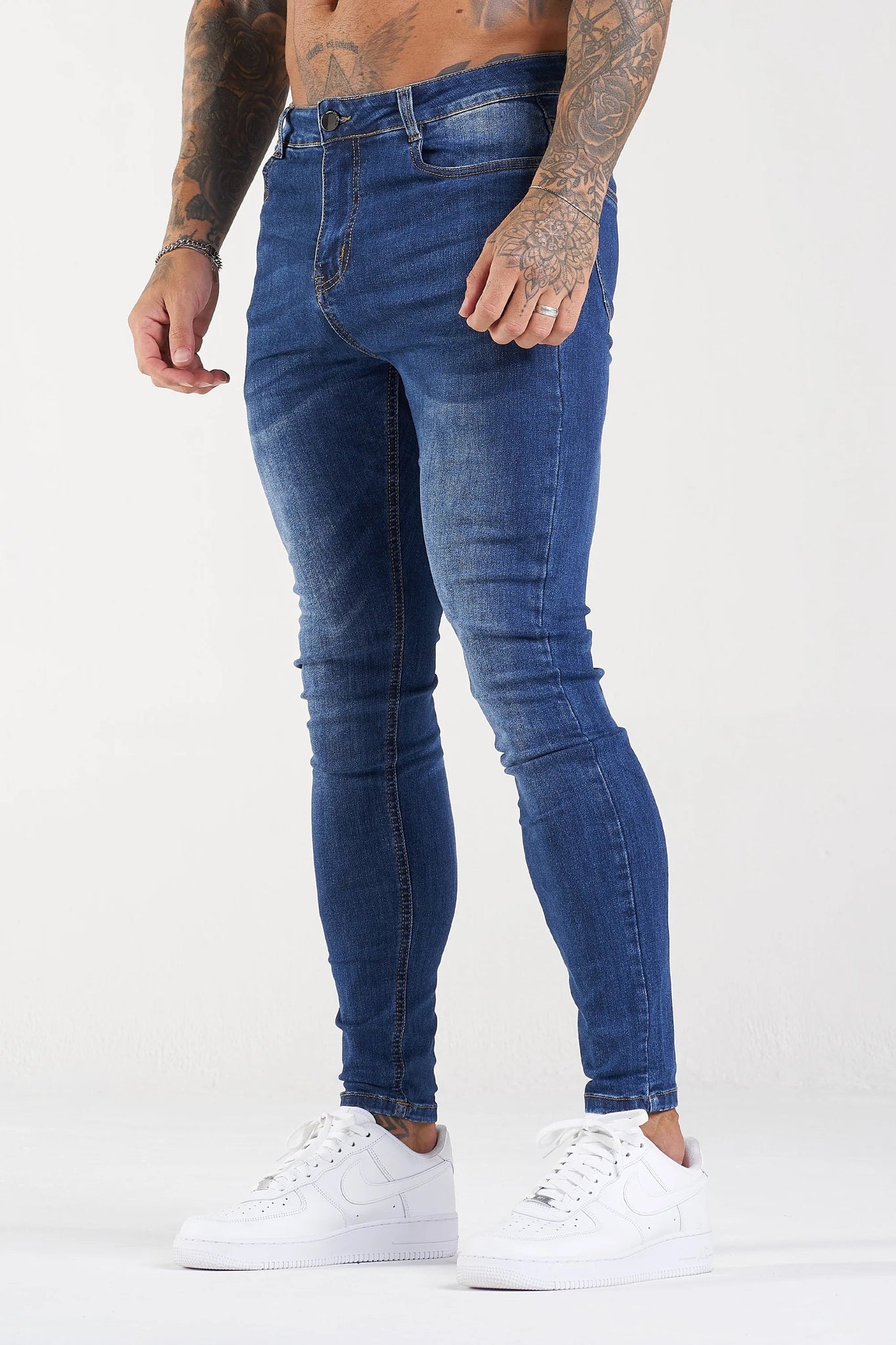 THE LORENZO JEANS - DARK BLUE