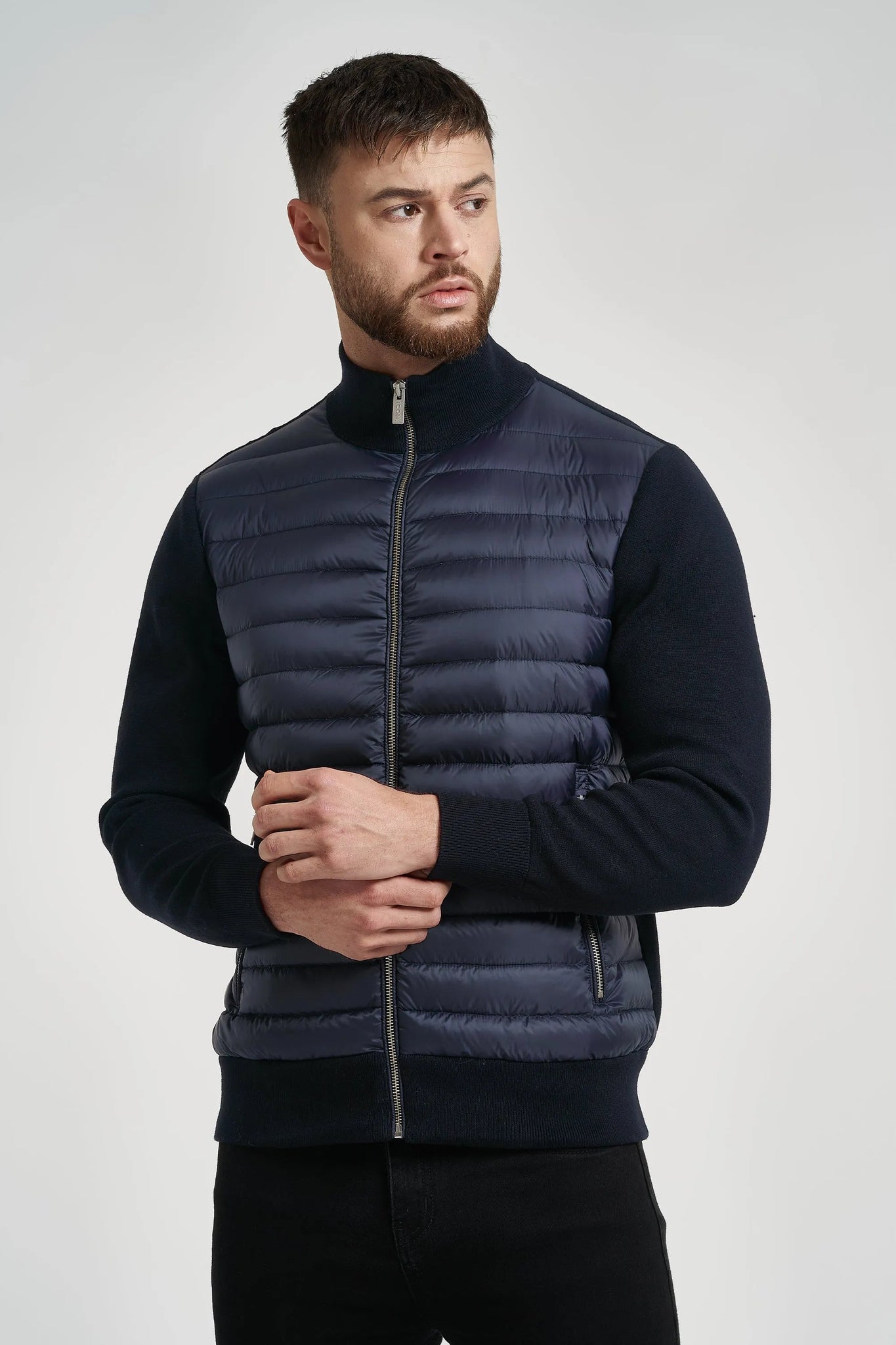 THE VERONA JACKET - NAVY